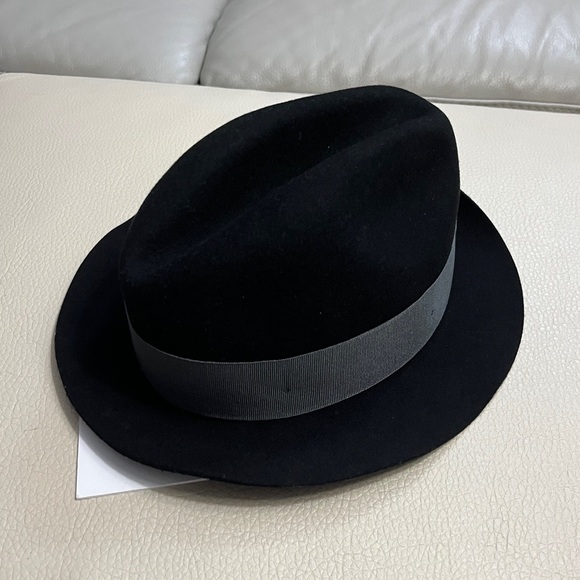 NWT - Paul Smith Men's 100% Wool Felt Trilby Hat - Hand Made in England - Size S - Picture 5 of 9